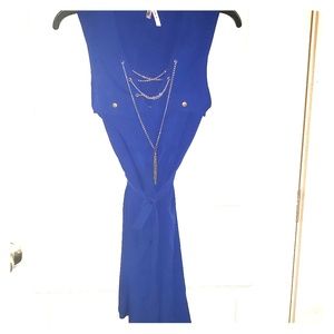 Nwot Royal Blue Dress